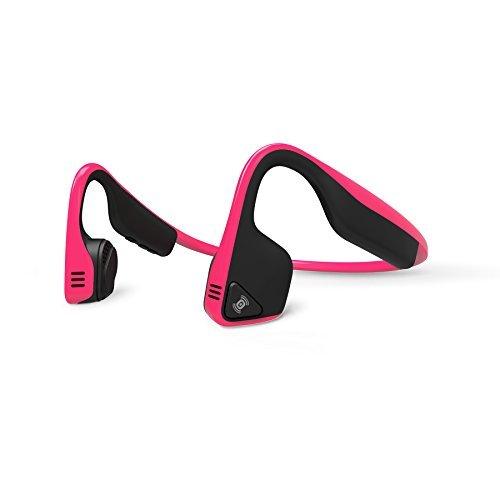 Aftershokz AS600PK Trekz Titanium Open Ear Wireless Bone Conduction Headphones, Pink
