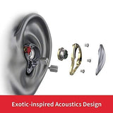 FiiO FH5 Best Over The Ear Headphones/Earphones Detachable Cable Design HiFi Quad Driver Hybrid (1 Dynamic + 3 Knowles BA) in-Ear Monitors for iOS and Android Computer PC Tablet