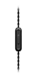 Pioneer Hi-Res in-Ear Ergonomic Tangle Resistant Premium Dynamic Headphones, Black SE-CH9T(K)
