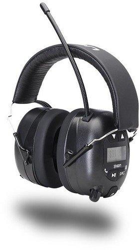 ION Audio Tough Sounds Hearing Protection Headphones with Bluetooth and Radio