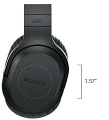 Sony RF995RK Headphone & Cable Bundle - Wireless RF Headphones Feature 150-Foot Range, Noise Reduction, Volume Control, Voice Mode, 20-Hr Battery Life - 6-ft 3.5mm Stereo/2 RCA Plug Y-Adapter for TV,