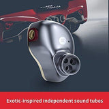 FiiO FH5 Best Over The Ear Headphones/Earphones Detachable Cable Design HiFi Quad Driver Hybrid (1 Dynamic + 3 Knowles BA) in-Ear Monitors for iOS and Android Computer PC Tablet