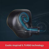 FiiO FH5 Best Over The Ear Headphones/Earphones Detachable Cable Design HiFi Quad Driver Hybrid (1 Dynamic + 3 Knowles BA) in-Ear Monitors for iOS and Android Computer PC Tablet