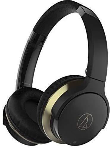 Audio-Technica ATH-AR3BTBK SonicFuel Bluetooth Wireless On-Ear Headphones with Mic & Control, Black