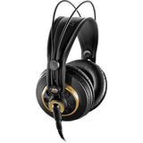 AKG K 240 Studio Professional Semi-Open Stereo Headphones with Behringer HA-400 Headphone Amplifier