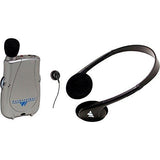 Williams Sound PKT D1 H26 Pocketalker Ultra with Rear-wear Headphone, 200 hours of battery life, Adjustable tone and volume control, Accommodates a variety of earphone and headphone options