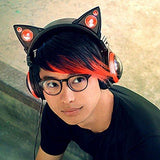 Brookstone Wired Cat Ear Headphones