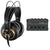 AKG K 240 Studio Professional Semi-Open Stereo Headphones with Behringer HA-400 Headphone Amplifier