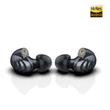 FiiO F9 PRO Best Over The Ear Headphones/Earphones/Earbuds Detachable Cable Design Triple Driver Hybrid (1 Dynamic + 2 Knowles BA) in-Ear Monitors with Android Compatible Mic and Remote (Titanium) ...