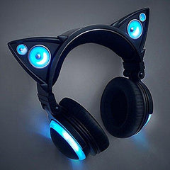 Brookstone Wired Cat Ear Headphones