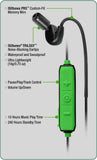 ISOtunes PRO Industrial (No Microphone), Bluetooth Earplug Headphones, 27 dB Noise Reduction Rating, 10 Hour Battery, 79 dB Volume Limit, OSHA Compliant Bluetooth Hearing Protector (Safety Green)