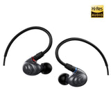 FiiO F9 PRO Best Over The Ear Headphones/Earphones/Earbuds Detachable Cable Design Triple Driver Hybrid (1 Dynamic + 2 Knowles BA) in-Ear Monitors with Android Compatible Mic and Remote (Titanium) ...