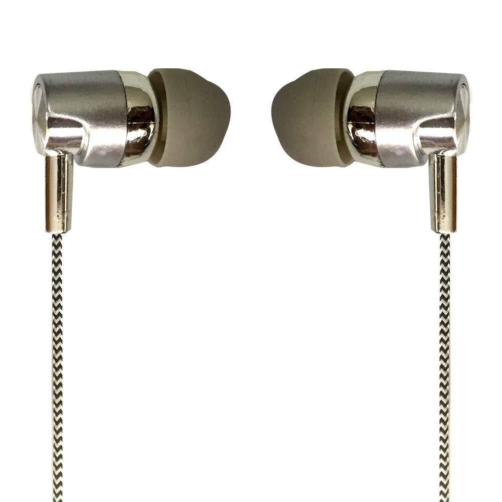 Headphones, in-Ear one by one Earbuds Noise Isolation Headsets Heavy Bass Earphones with Microphone Perfect for Gym Running Workout