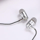 Headphones, in-Ear one by one Earbuds Noise Isolation Headsets Heavy Bass Earphones with Microphone Perfect for Gym Running Workout