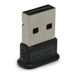 Skullcandy Crusher Wireless Bluetooth Over-Ear Headphone Bundle with Plugable USB 2.0 Bluetooth Adapter - Black/Coral