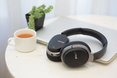 Edifier W830BT Bluetooth Headphones, Over-Ear Wireless Headphone, Stereo Hi-Fi Headset with Mic and Remote for Phones, PC, Tablet, Mac