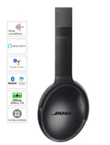 Bose QuietComfort 35 II Wireless Bluetooth Headphones, Noise-Cancelling, with Alexa voice control, enabled with Bose AR - Black
