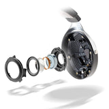 Focal Elegia Audiophile Circum-Aural Closed-Back Over-Ear Headphones (Black/Silver)