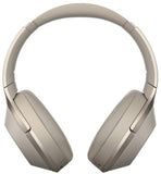 Sony WH1000XM2 Noise Cancelling Headphones with FiiO A1 Silver Portable Amp and 3.5mm TRRS Audio & Microphone Cable (Gold)