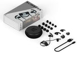 SlimBuds Headphones - Fit Under Any Helmet - Wireless Slim Helmet Headphones - Reduces Wind and Engine Noise - Wind Resistant Mic - HD Sound w/Bass - for Motorcycle, Ski, Biking and Everyday Use