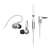 NuForce Hem Dynamic in-Ear Monitors Hi-Res Audio Noise Isolating Single Micro Dynamic Driver Microphone and Remote Crystal White (Hem-Dynamic-White)