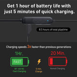 Phiaton BT 120 NC Black Bluetooth Headphones - Neckband Earphones with Wireless Headphone Mic, BT Headphones with Active Noise Cancellation and IPX4 Certified Splash Resistance