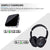 TV Headphones, BKM100 Wireless Headphones for TV with Bluetooth Transmitter & Receiver Set (CSR BC8670) with Optical, Plug & Play, Foldable, No Delay, Hi-Fi Stereo Digital Headset for TV/Phones/PC