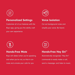 Pioneer Rayz Plus (Graphite) Active Noise Cancelling Wired Earphones with Microphone in ear corded Smart Noise Reduction, Auto-pause, Hands-free, Hey Siri MFI Certified Compatible iPhone, iPad, iPod