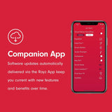 Pioneer Rayz Plus (Graphite) Active Noise Cancelling Wired Earphones with Microphone in ear corded Smart Noise Reduction, Auto-pause, Hands-free, Hey Siri MFI Certified Compatible iPhone, iPad, iPod