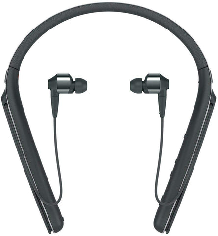 Sony WI1000X Premium Noise Cancelling Wireless Behind-Neck In Ear Headphones (International version/seller warranty) (Black)