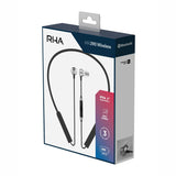 RHA MA390 Wireless Earbuds: Bluetooth Sweatproof Noise Isolating Earphones