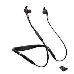 Jabra Evolve 75e UC Bluetooth Wireless in-Ear Earphones with Mic - Noise-Canceling