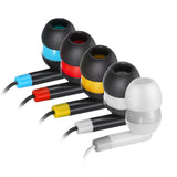 Bulk Earbuds Headphones Wholesale Earphones - Keewonda 100 Pack Disposable Ear Buds Bulk Multi Colored Headphones for School Classroom Students