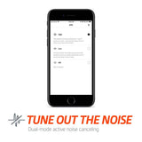 Plantronics BackBeat GO 810 Wireless Headphones, Active Noise Canceling Over Ear Headphones, Graphite Black