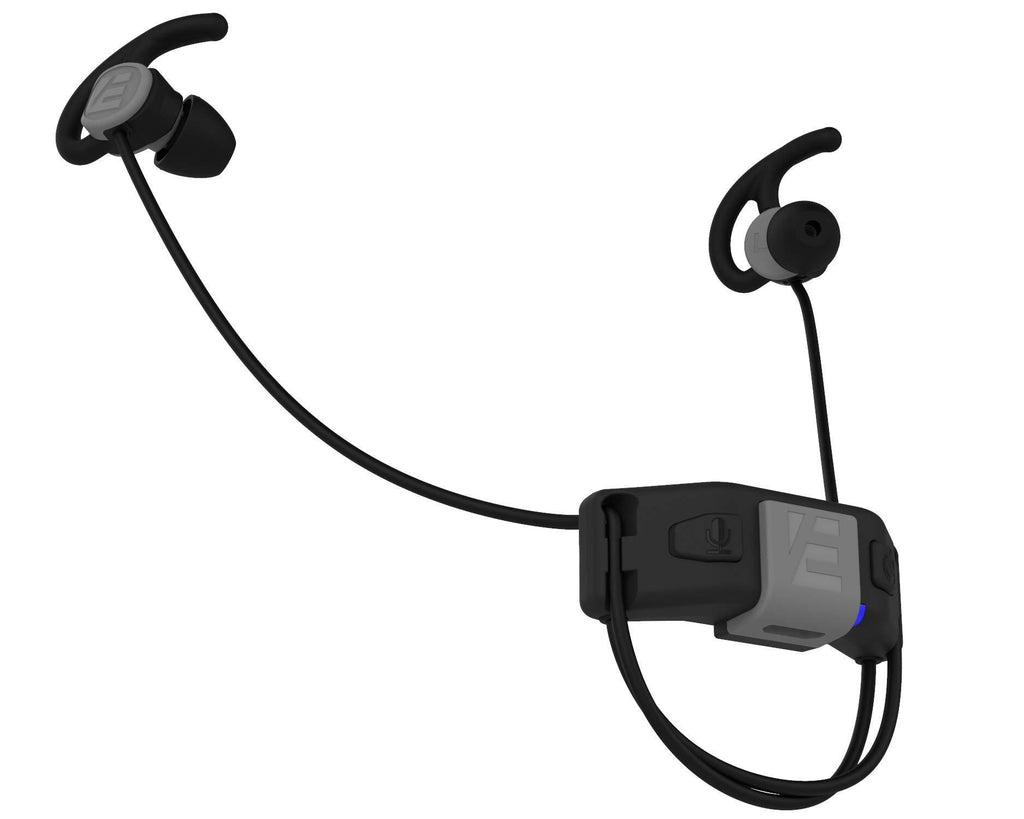 SlimBuds Headphones - Fit Under Any Helmet - Wireless Slim Helmet Headphones - Reduces Wind and Engine Noise - Wind Resistant Mic - HD Sound w/Bass - for Motorcycle, Ski, Biking and Everyday Use