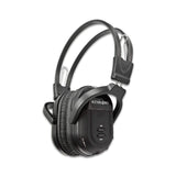 KeyAudio 2 Channel Folding IR Wireless Headphones for in Car DVD/TV Audio Video Rear Entertainment Systems Includes 3.5mm Aux Cord - 4 Pack