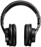 Audio-Technica ATH-M40x Professional Studio Monitor Headphones Bundled with HP-SC Replacement Cable