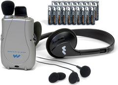 ELITE PACKAGE: PockeTalker Ultra w/ Headphone & FREE Dual Earbuds & FREE Year Supply of Batteries