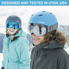 Alta Wireless Bluetooth Helmet Drop In Headphones- HD Speakers Compatible with any Audio Ready Ski / Snowboard Helmet - 3 Button Glove Friendly Controls with Microphone for Hands Free Calls.