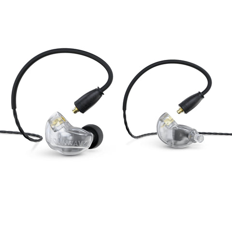 Brainwavz B400 Quad Balanced Armature Pro Reference Monitor Earbud Earphones with Detachable MMCX Cables
