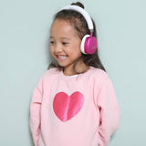 Puro Sound Labs PuroQuiet Kids Volume-Limiting Noise-Cancelling On-Ear Wireless Headphones (Pink)