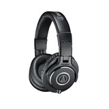 Audio-Technica ATH-M40x Professional Studio Monitor Headphones + Slappa Full Sized HardBody PRO Headphone Case (SL-HP-07)
