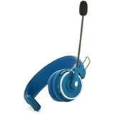 Blue Tiger Elite Premium Wireless Bluetooth Headset - Professional Truckers' Noise Cancellation Head Set with Microphone - Clear Sound, Long Battery Life, No Wires - 34 Hour Talk Time - Blue