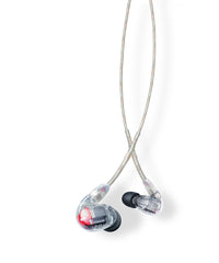 Shure SE846-CL+BT1 Wireless Sound Isolating Earphones with Bluetooth Enabled Communication Cable, Clear