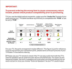 Wireless Stereo TV Headphones, Artiste D1 2.4GHz Optical Fiber TV Headset for TV Listening W/Digital Output,20 Hour Battery and Headphones Charging Dock,Support Samsung Smart SUHD -Black