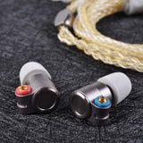 Tin HiFi T3 IEM Brighter Neutral Sound TIN Audio T3 Earbuds Headphone with Balanced Knowles Armature and Dynamic Driver MMCX in Ear Monitor