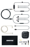 Shure SE846-CL+BT1 Wireless Sound Isolating Earphones with Bluetooth Enabled Communication Cable, Clear