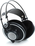 AKG Pro Audio Professional Headphones, Black, 1/4