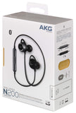 AKG N200 Wireless Bluetooth Earbuds - Black (US Version)