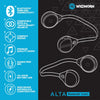 Alta Wireless Bluetooth Helmet Drop In Headphones- HD Speakers Compatible with any Audio Ready Ski / Snowboard Helmet - 3 Button Glove Friendly Controls with Microphone for Hands Free Calls.